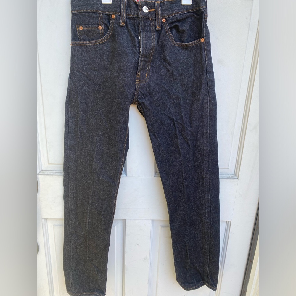 Levi's Dark Blue Straight Jeans